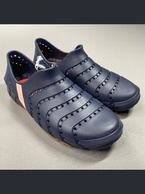NEW Sperry Shoes Womens 8 blue water strider rubber slip on outdoor kayak boat